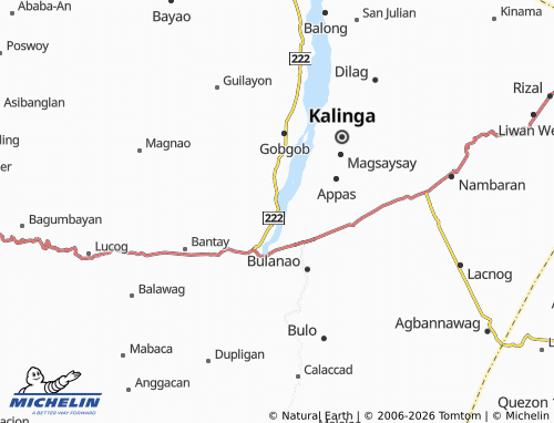 MICHELIN Calanan map - ViaMichelin