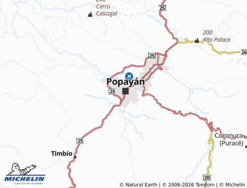 MICHELIN La Nueva Esperanza map - ViaMichelin