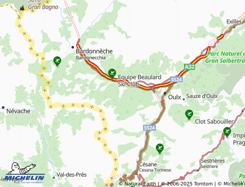Carte MICHELIN Castello - ViaMichelin