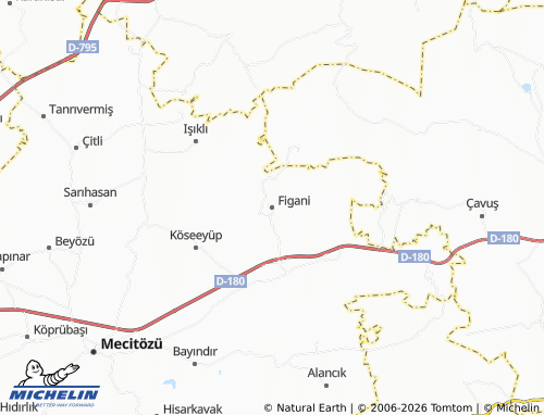 Mappa MICHELIN Figani - ViaMichelin