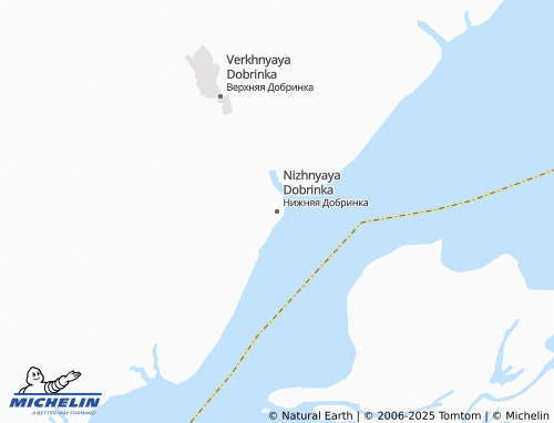 MICHELIN Nizhnyaya Dobrinka map - ViaMichelin