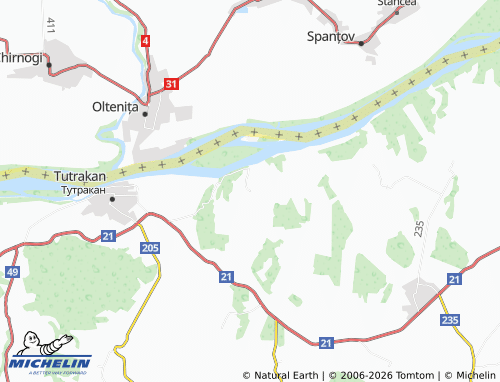 Mapa MICHELIN Pozharevo - ViaMichelin