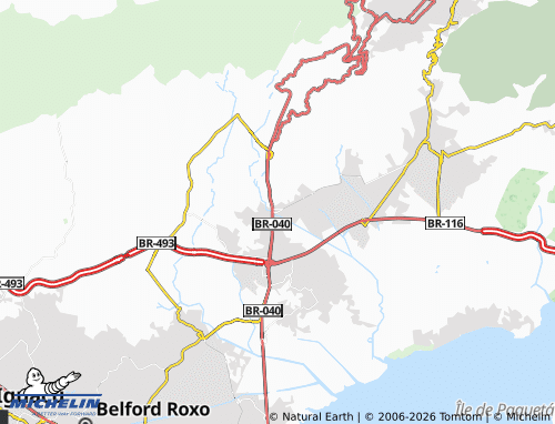 Mapa MICHELIN Chácaras Arcampo - ViaMichelin