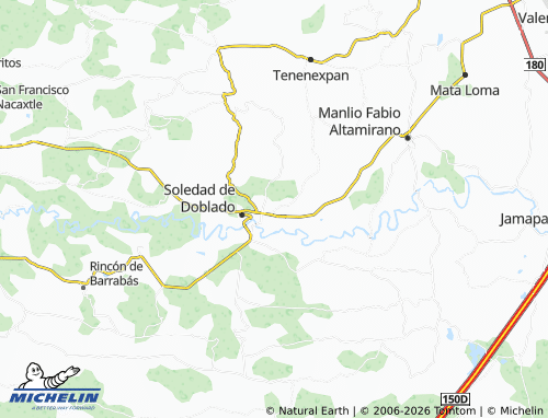 Mapa MICHELIN La Nueva Esperanza - ViaMichelin