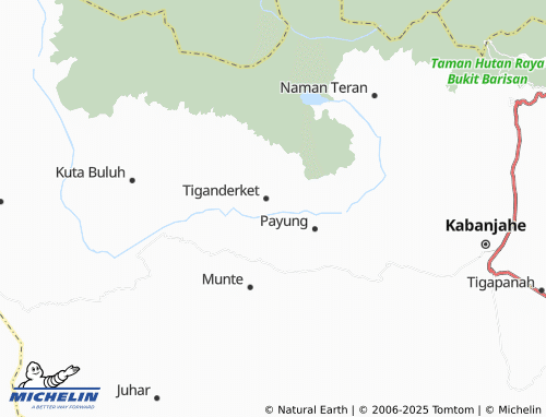 MICHELIN Tanjung Merawa map - ViaMichelin