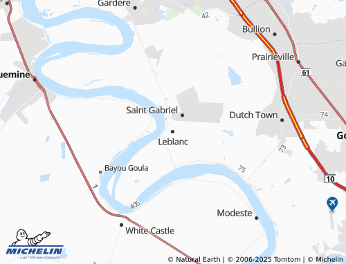 MICHELIN Leblanc map - ViaMichelin