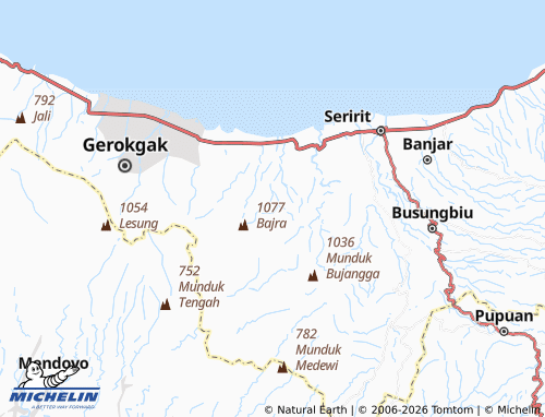Mappa MICHELIN Tukad Sumaga - ViaMichelin