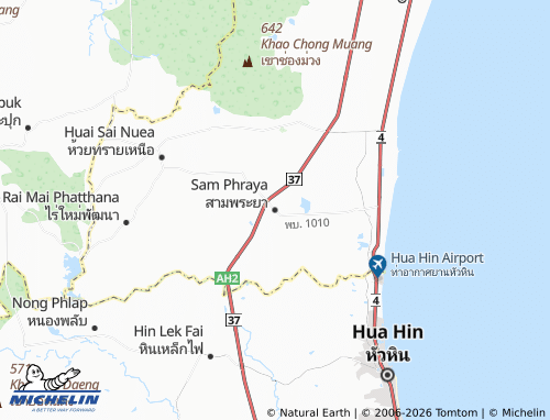 Mapa MICHELIN Sam Phraya - ViaMichelin
