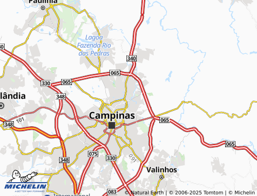 MICHELIN Novo Taquaral map - ViaMichelin