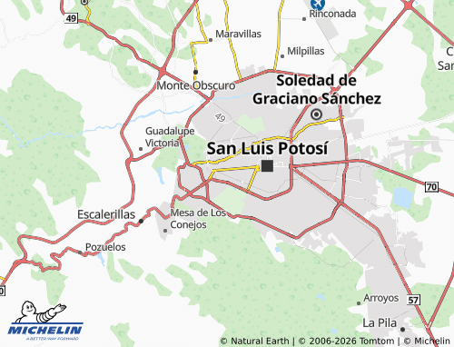 Mapa MICHELIN Jardín - ViaMichelin