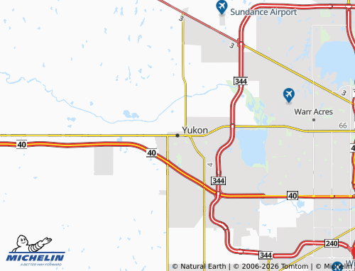 Carte MICHELIN Yukon - ViaMichelin