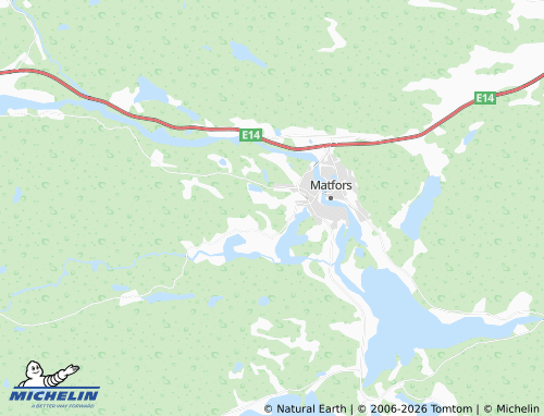 Carte MICHELIN Åsta - ViaMichelin