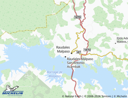 Mappa MICHELIN Belisario Domínguez - ViaMichelin