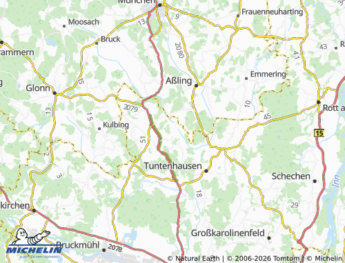 MICHELIN Antersberg map - ViaMichelin