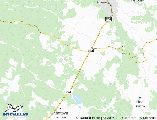MICHELIN Tesnovaya 1 map - ViaMichelin