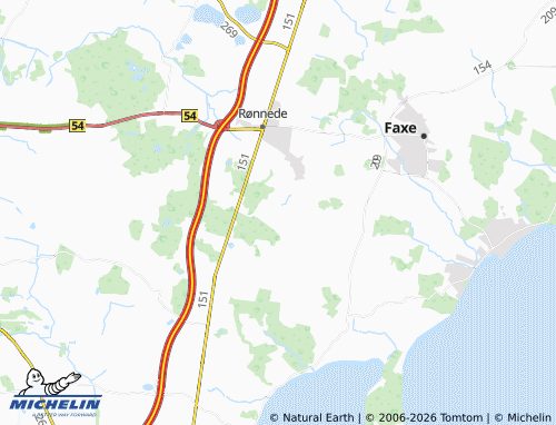 MICHELIN-Landkarte Eskilstrup - ViaMichelin