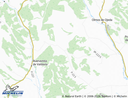 MICHELIN Báscones de Ojeda map - ViaMichelin