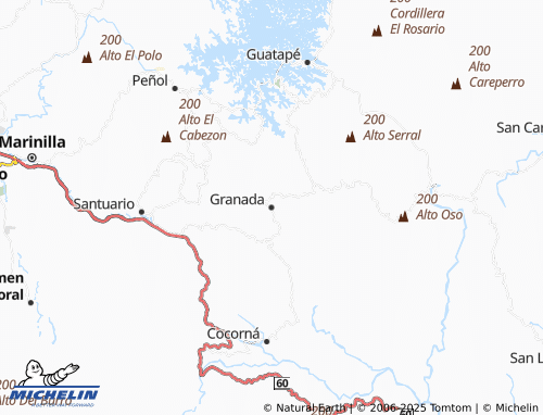 MICHELIN Granada map - ViaMichelin