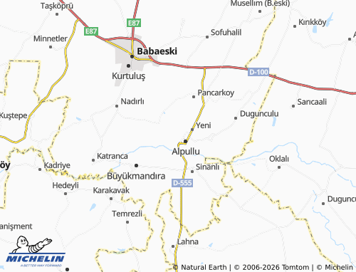 MICHELIN Şeker map - ViaMichelin