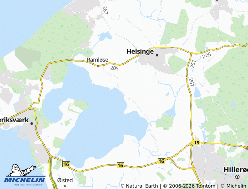 MICHELIN-Landkarte Bakkelandet - ViaMichelin