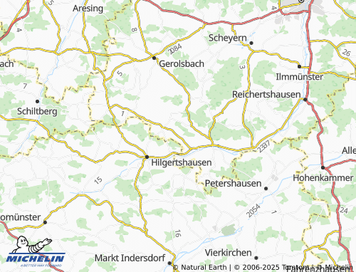 Carte MICHELIN Schernberg - ViaMichelin