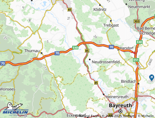 Mapa MICHELIN Unterobsang - ViaMichelin