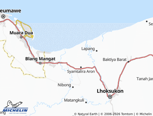 MICHELIN Paloh map - ViaMichelin