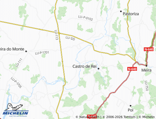 MICHELIN-Landkarte A Cainceira - ViaMichelin