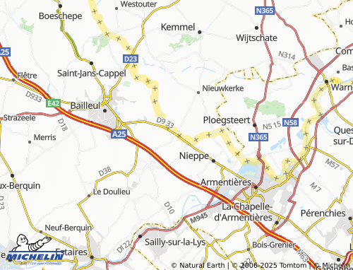 MICHELIN Le Seau map - ViaMichelin
