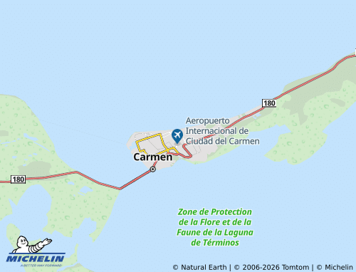 MICHELIN San Nicolás map - ViaMichelin