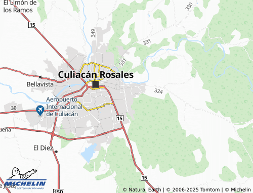 MICHELIN La Amistad map - ViaMichelin