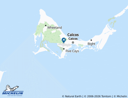 Carte MICHELIN Five Cays - ViaMichelin