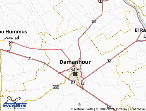 Mapa MICHELIN Azab Sakneedah - ViaMichelin