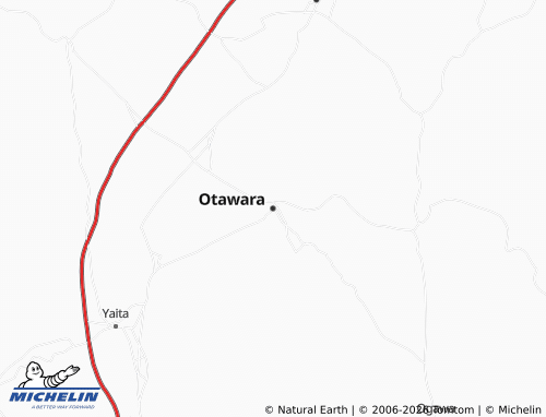 Carte MICHELIN Otawara - ViaMichelin
