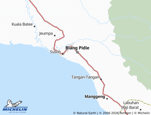 Mappa MICHELIN Cot Mancang - ViaMichelin