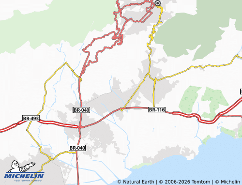 Mapa MICHELIN Cidade dos Meninos - ViaMichelin