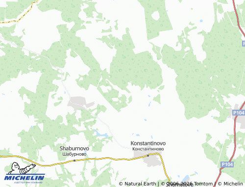Carte MICHELIN Samotsvety SNT - ViaMichelin