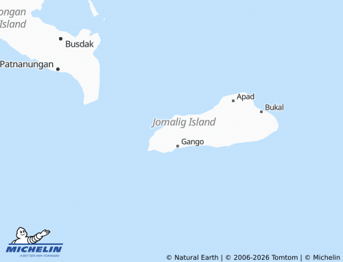 Mappa MICHELIN Jomalig - ViaMichelin