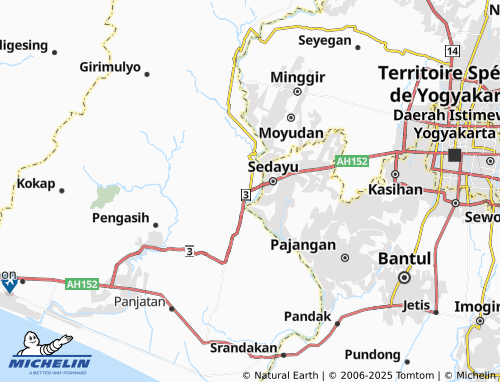 MICHELIN Sentolo map - ViaMichelin