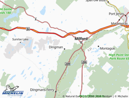 Mapa MICHELIN Dingman - ViaMichelin