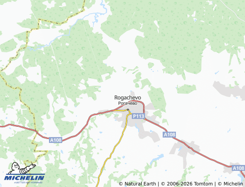 Carte MICHELIN Kochergino - ViaMichelin