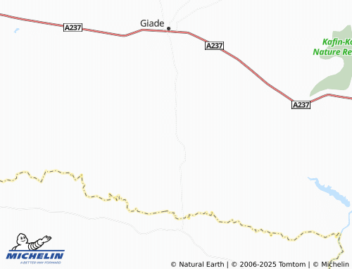 MICHELIN Kurba map - ViaMichelin