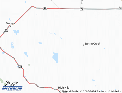 Carte MICHELIN Big Creek - ViaMichelin