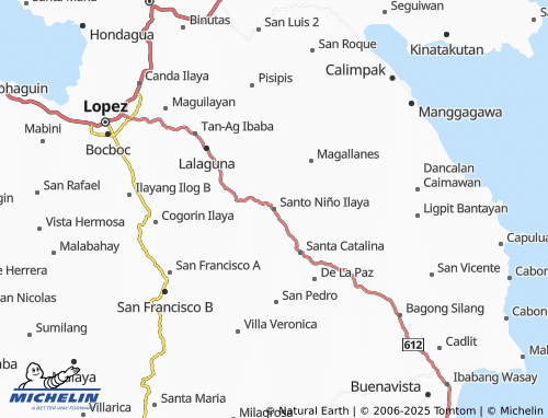 MICHELIN-Landkarte Santo Niño Ilaya - ViaMichelin