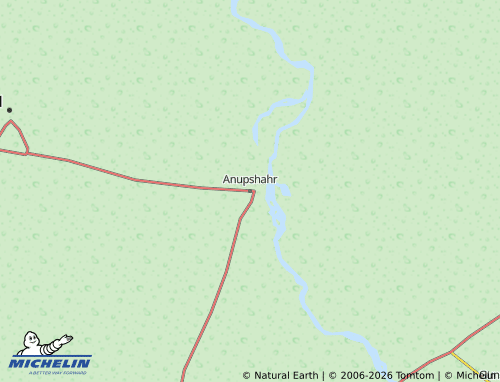 Mapa MICHELIN Anupshahr - ViaMichelin