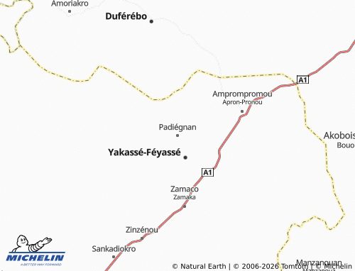 MICHELIN Padiégnan map - ViaMichelin