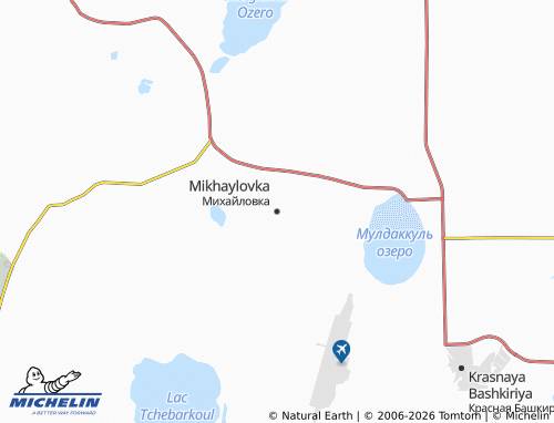 MICHELIN-Landkarte Mikhaylovka - ViaMichelin