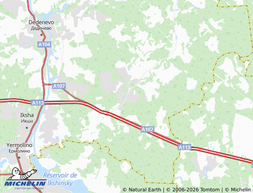 Carte MICHELIN Novoye Grishino - ViaMichelin