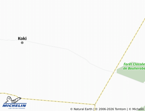 Mapa MICHELIN Tiamene - ViaMichelin