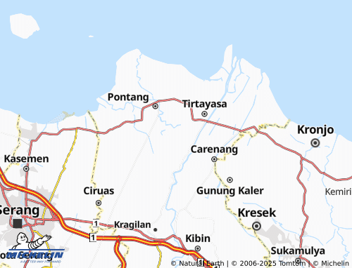 MICHELIN Kalapian map - ViaMichelin